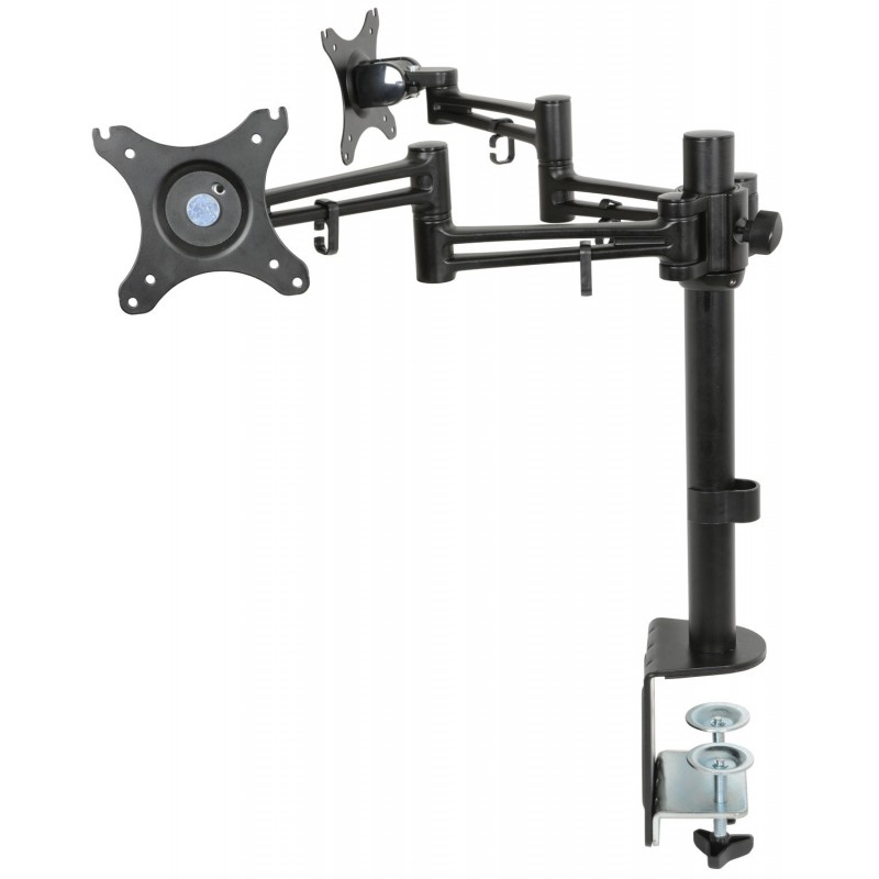 Dual Monitor Desk Mount with Extension Arms