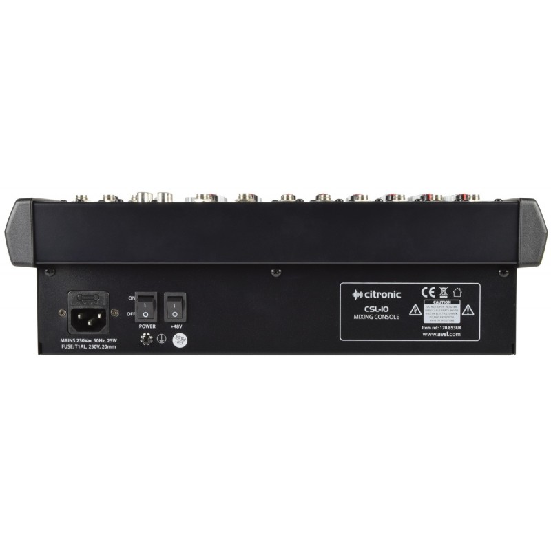 Csl Sound Box Rund CSL-10 Mixing Console 10 input