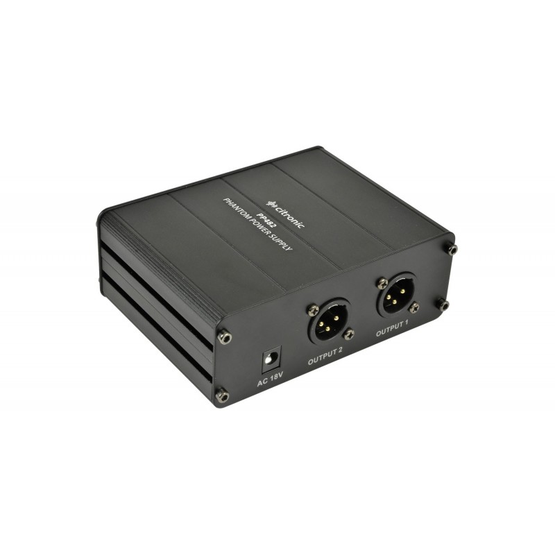 Dual channel phantom power unit