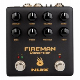 NuX Fireman Dual Distortion Pedal