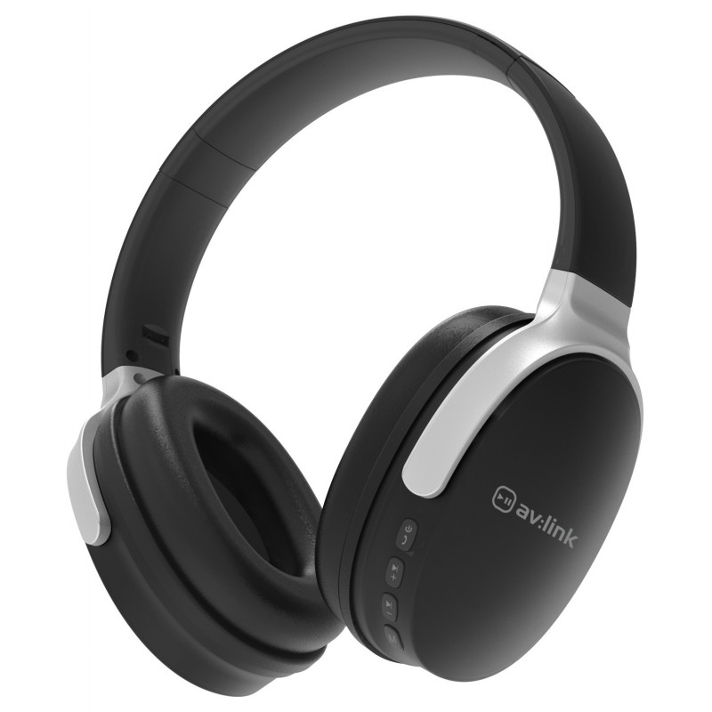 Over-Ear Wireless Bluetooth Headphones Black