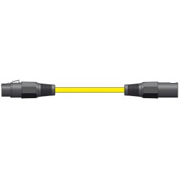 Classic Microphone Lead XLR Female - Male 6.0m Yellow