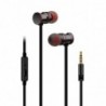 Magnetic Earphones w/HF Black