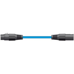 Classic Microphone Lead XLR Female - Male 12.0m Blue