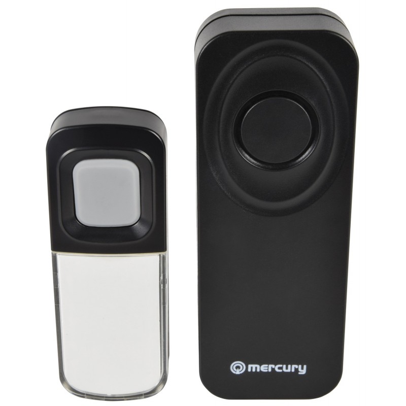 Wireless Waterproof Doorbell Black