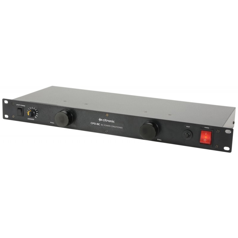 CPD-8C 19" 8-Way IEC Power Conditioner