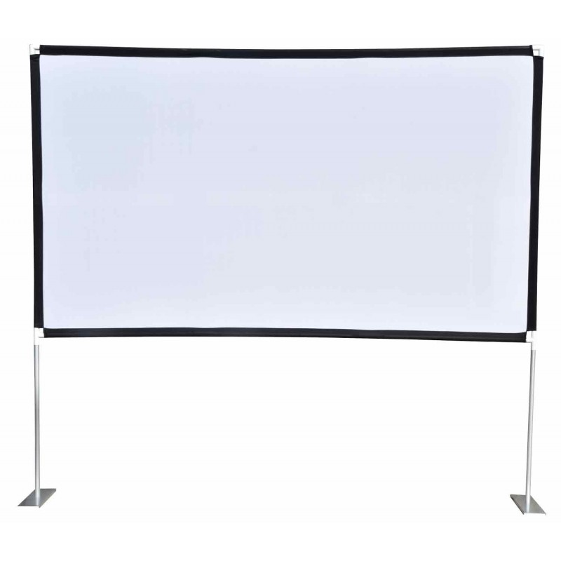 Fast Fold Portable Projector Screen 100"