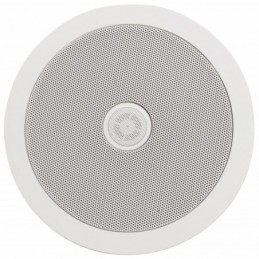 16.5cm (6.5") ceiling speaker with directional tweeter/ Single