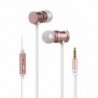 Magnetic Earphones w/HF Rose
