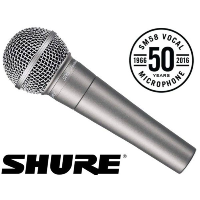 Shure sm58 50th anniversary edition